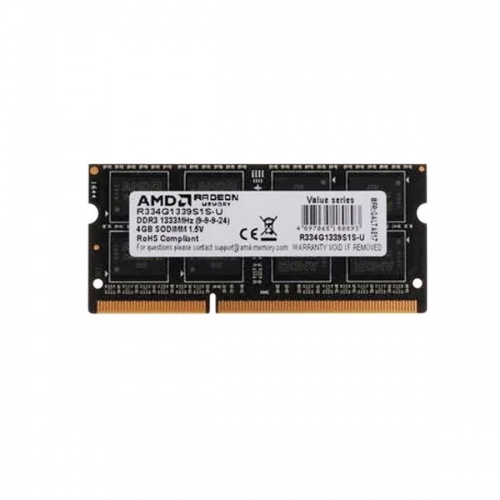 Модуль памяти So-DIMM AMD Radeon R3 Value Series DDR3 4GB 1333MHz