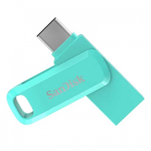 Флешка SanDisk Ultra Dual Drive Go USB Type-C 64Gb Turquoise