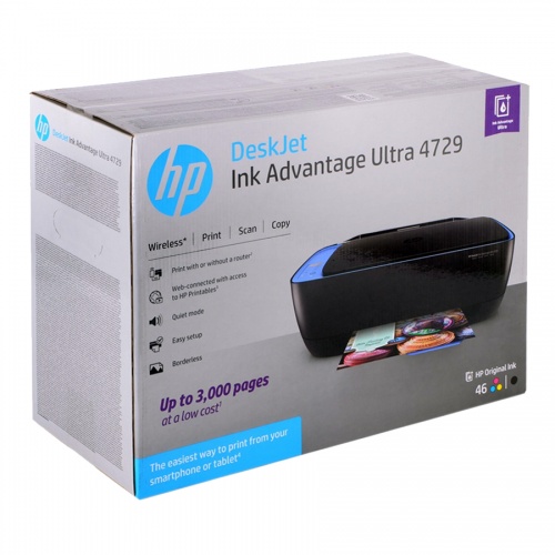 МФУ струйный HP Deskjet Ink Advantage Ultra 4729 фото 5