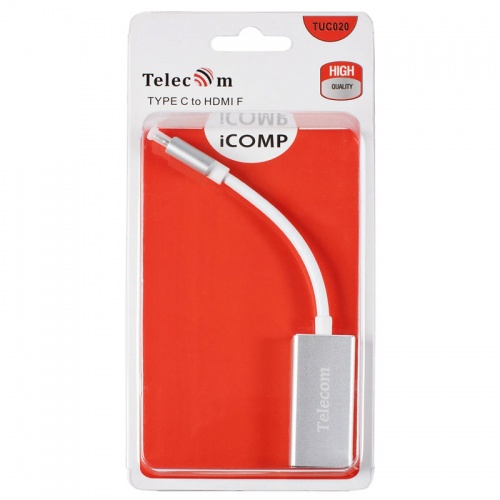 Переходник Telecom Type-C-HDMI фото 3