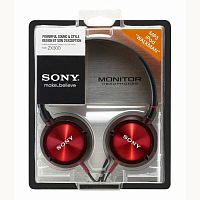 Наушники Sony MDR-ZX300 Red