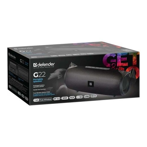 Портативная акустика Defender G22 Bluetooth фото 4