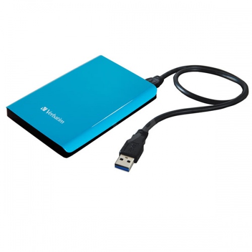 Внешний жесткий диск Verbatim Store'n'Go 3.0 500Gb Blue фото 4