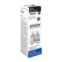 Чернила Epson T6641 Black, 70ml