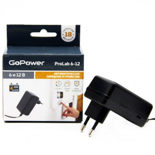 Зарядное устройство GoPower ProLab 6-12 фото 2