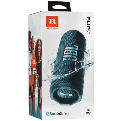 Портативная акустика JBL Flip 7 Blue фото 4