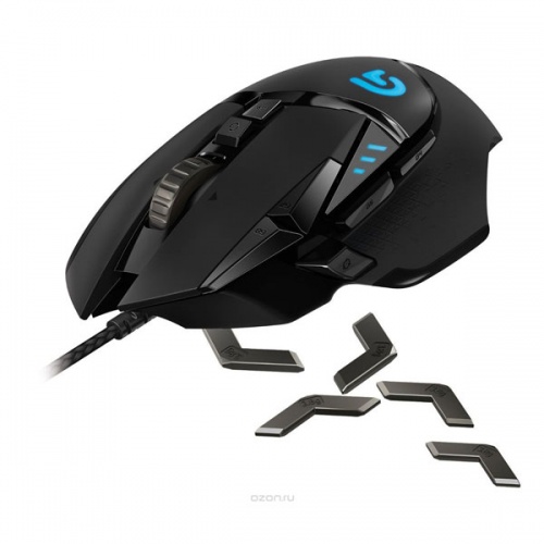 Мышь Logitech G502 RGB Gaming Mouse Black USB фото 5