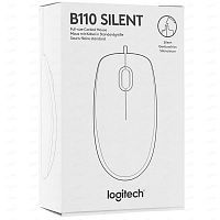 Мышь Logitech B110 Silent Black USB