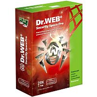 Dr.Web Security Space (2 ПК-1 год/1 ПК-2года)