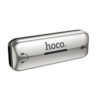 Переходник Hoco LS27 Dual Lightning Grey