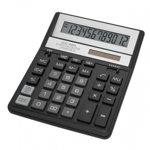 Калькулятор Citizen SDC-888X Black