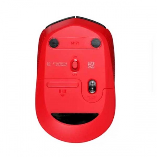 Мышь Logitech M171 Wireless Black-Red фото 3