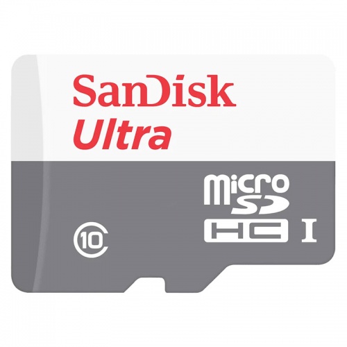 Карта памяти microSDHC SanDisk Ultra 32Gb Class 10 UHS-I U1 + adapter фото 2
