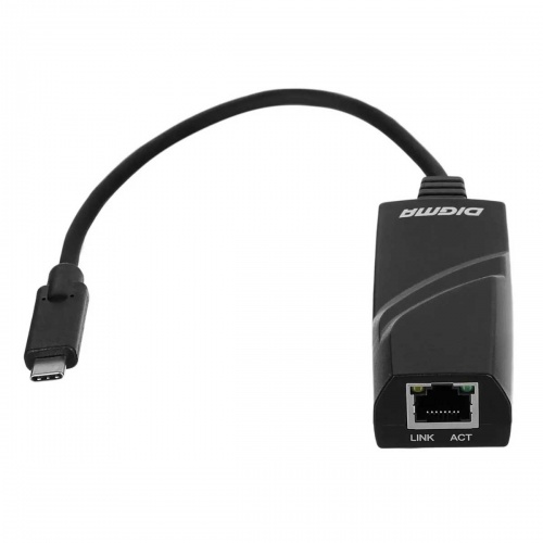 Сетевой адаптер Digma D-USBC-LAN1000 USB 3.0 фото 3