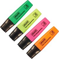 Набор текстовыделителей Attache Colored (1-5 мм, 4 шт.)