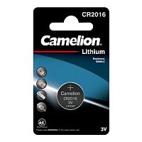 Батарейка Camelion CR2016 (Li, 3V) (1 шт)