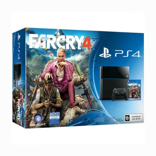 Sony PlayStation 4 500Gb + FarCry 4 (PS4)