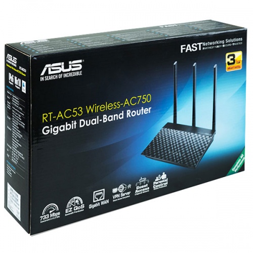 Wi-Fi роутер Asus RT-AC53 фото 5