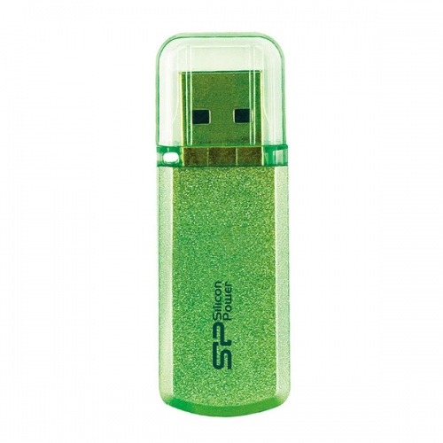 Флешка Silicon Power Helios 101 32Gb Green