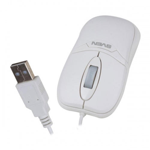 Комплект (клавиатура и мышь) Sven Standard 310 Combo White USB фото 4