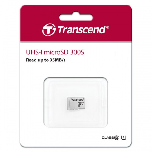 Карта памяти microSDHC Transcend 64Gb Class 10 UHS-I U1 фото 2