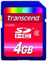 Карта памяти SDHC Transcend 4Gb Class 2