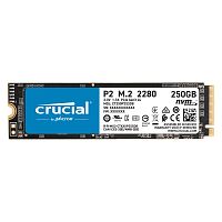 SSD накопитель M.2 PCI-E Crucial P2 NVMe 250Gb