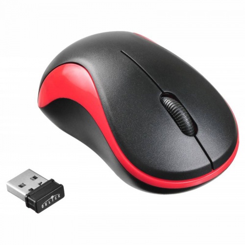 Мышь Oklick 605SW Wireless Black-Red фото 3