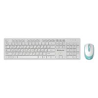 Комплект (клавиатура и мышь) Defender Auckland C987 Wireless White