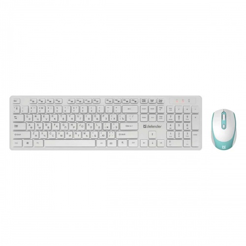 Комплект (клавиатура и мышь) Defender Auckland C987 Wireless White