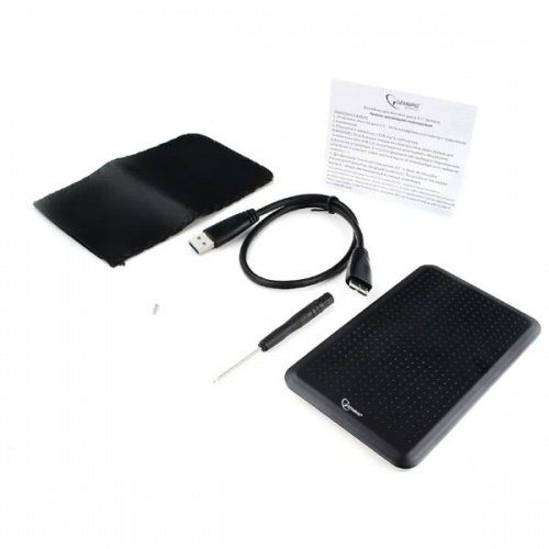 Внешний корпус для HDD 2.5" Gembird EE2-U3S-60 Black фото 4
