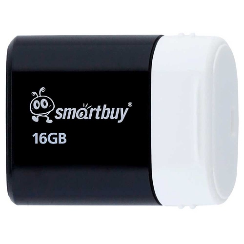 Флешка USB 2.0 SmartBuy Lara 16Gb Black Флешка USB 2.0 SmartBuy Lara 16Gb Black