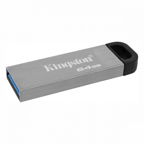 Флешка Kingston DataTraveler Kyson 64Gb Silver фото 2