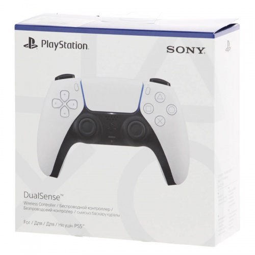 Беспроводной контроллер Sony DualSense (PS5) White фото 4