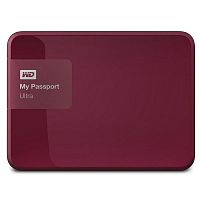 Внешний жесткий диск WD My Passport Ultra 2Tb Red