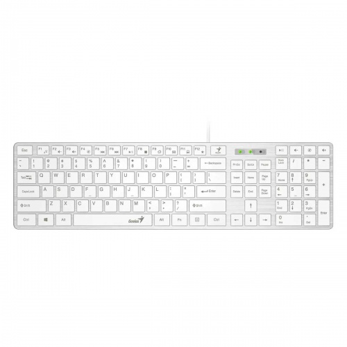 Клавиатура Genius SlimStar 126 White USB