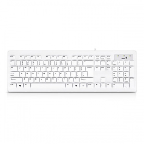 Клавиатура Genius SlimStar 130 White USB