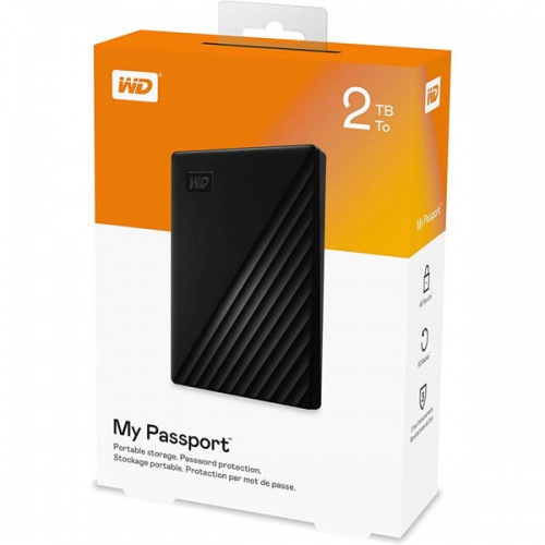 Внешний жесткий диск WD My Passport 2Tb Black фото 3