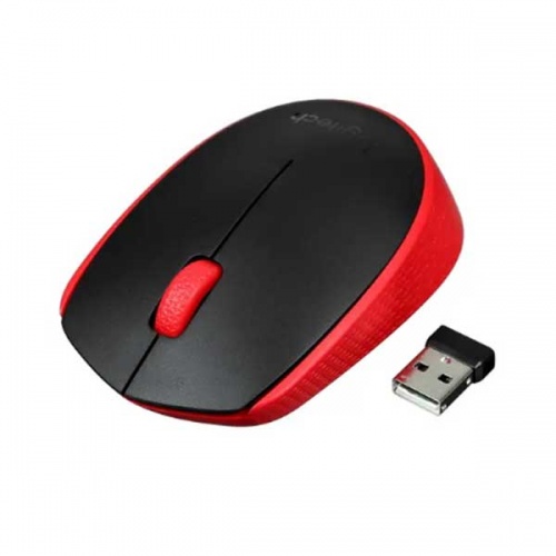 Мышь Logitech M171 Wireless Black-Red фото 4