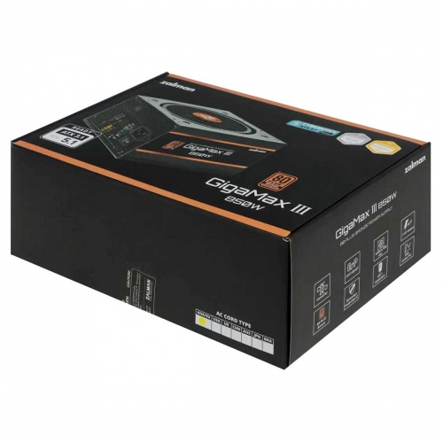 Блок питания Zalman ZM850-GV3 Gen.5 80 Plus Bronze, RTL фото 6 Блок питания Zalman ZM850-GV3 Gen.5 80 Plus Bronze, RTL фото 6