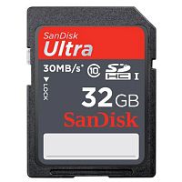 Карта памяти SDHC SanDisk Ultra 32Gb Class 10 UHS-I U1