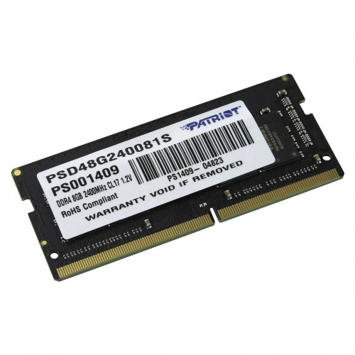 Модуль памяти So-DIMM Patriot PSD48G240081S DDR4 8GB 2400MHz