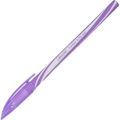 Ручка шариковая Attache Funfair (0.35 мм, синий) фото 3