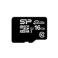 Карта памяти microSDHC Silicon Power 16Gb Class 10 UHS-I + adapter