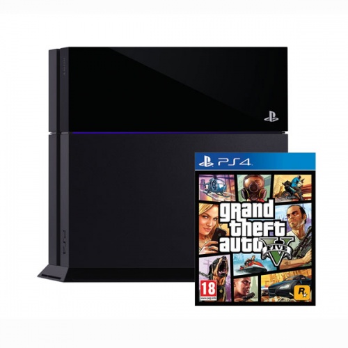 Sony PlayStation 4 500Gb + GTA V (PS4) фото 2