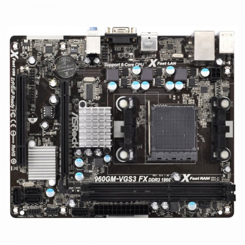 Материнская плата ASRock 960GM-VGS3 FX, RTL