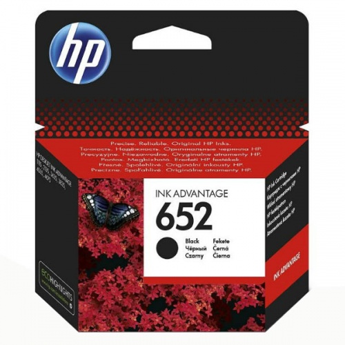 Картридж HP 652 (F6V25AE) Black