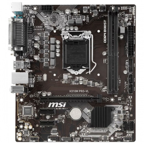 Материнская плата MSI H310M PRO-VL, RTL