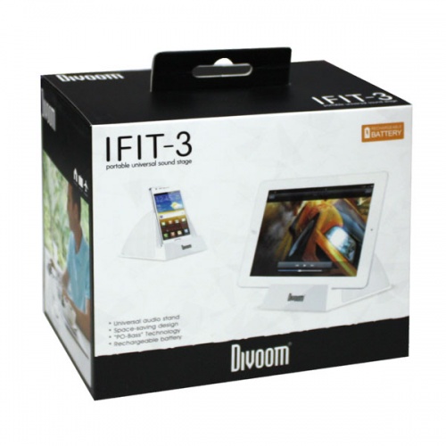 Портативная акустика DIVOOM iFit-3 White фото 5