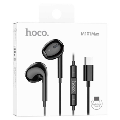 Гарнитура Hoco M101 Max Type-C Black фото 3